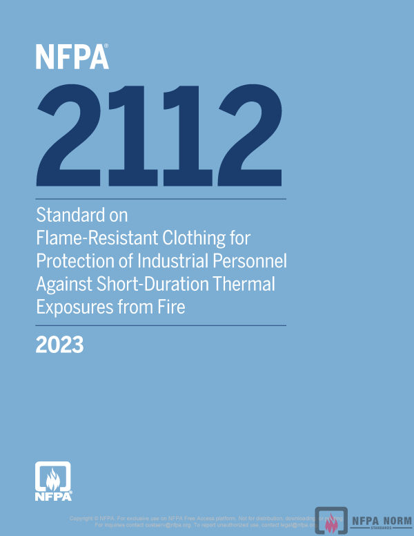 NFPA 2112 PDF NFPA 2112 PDF